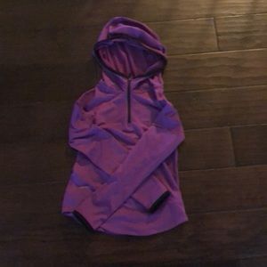 Girls Nike purple sweatshirt